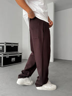Waffle Baggy Sweatpants