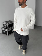 Waffle Basic Sweatshirt