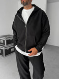 Jacquard Hooded Sweatshirt