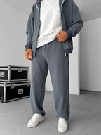 Jacquard Baggy Sweatpants