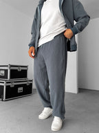 Jacquard Baggy Sweatpants
