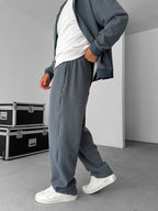 Jacquard Baggy Sweatpants