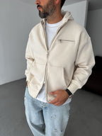 Zipped Pocket Hooded Sweatshirt