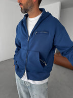 Zipped Pocket Hooded Sweatshirt