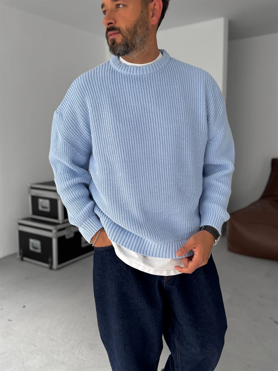 Basic Oversize Knit Sweater