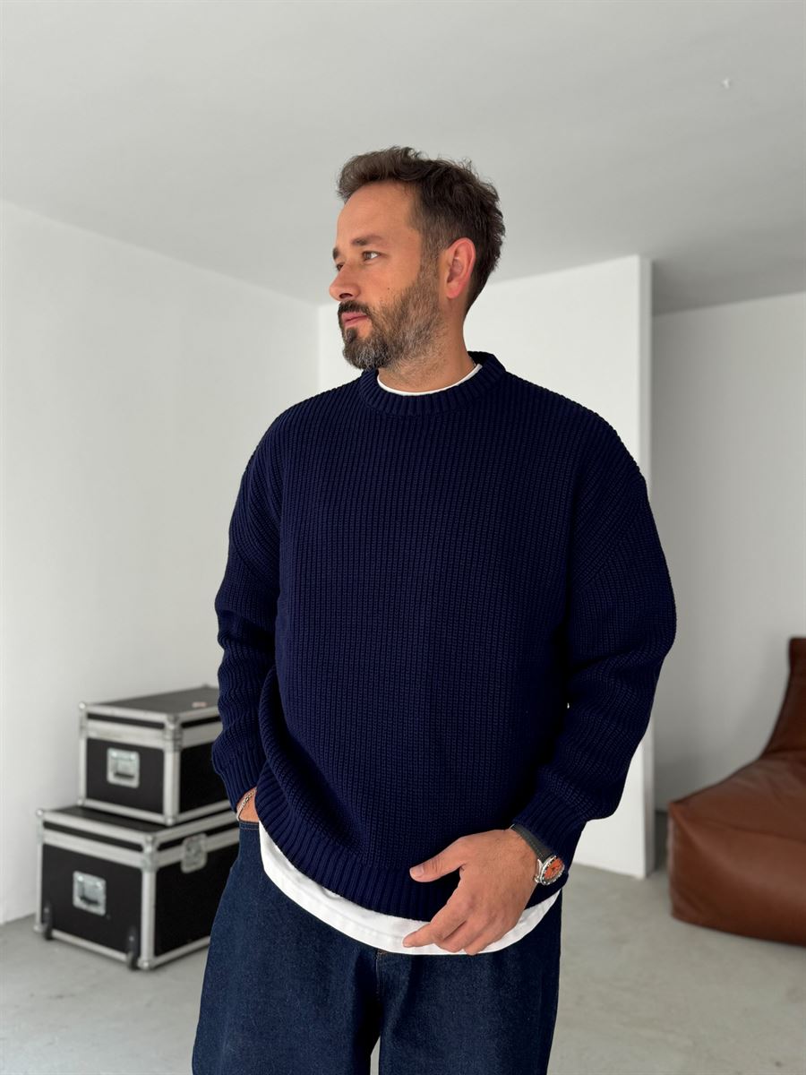 Basic Oversize Knit Sweater