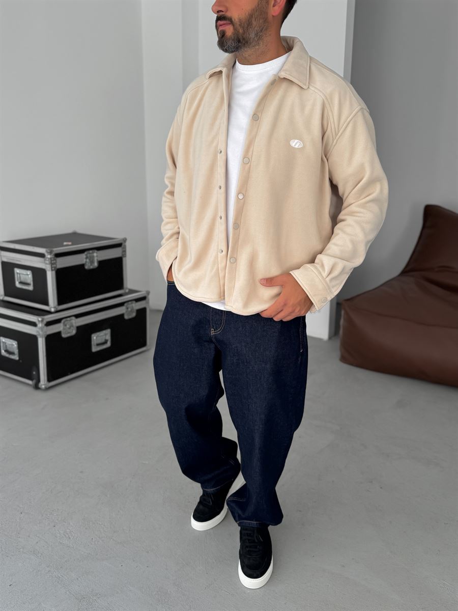 Embroidered Polar Fleece Shirt