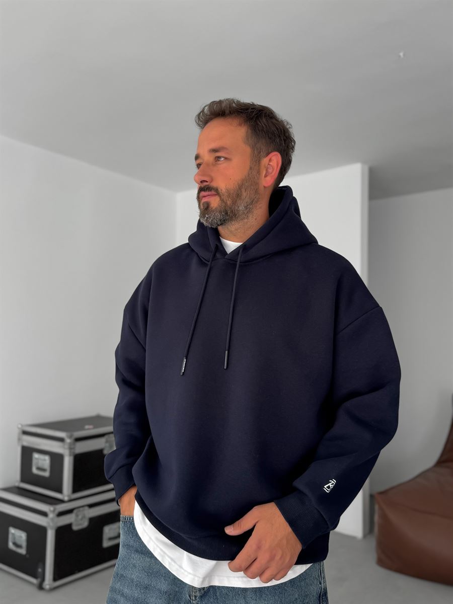 Buttoned Cotton Linen Baggy Pantolon