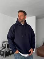 Buttoned Cotton Linen Baggy Pantolon