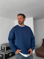 BB Embroidered Basic Oversize Sweatshirt