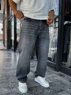 Anthracite Effect Baggy Jeans DF-3472-73-74-76
