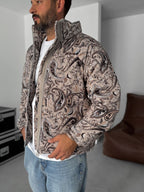 Patterned Corduroy Jacket