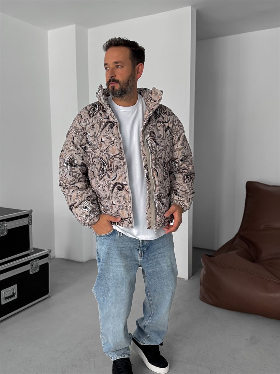 Patterned Corduroy Jacket