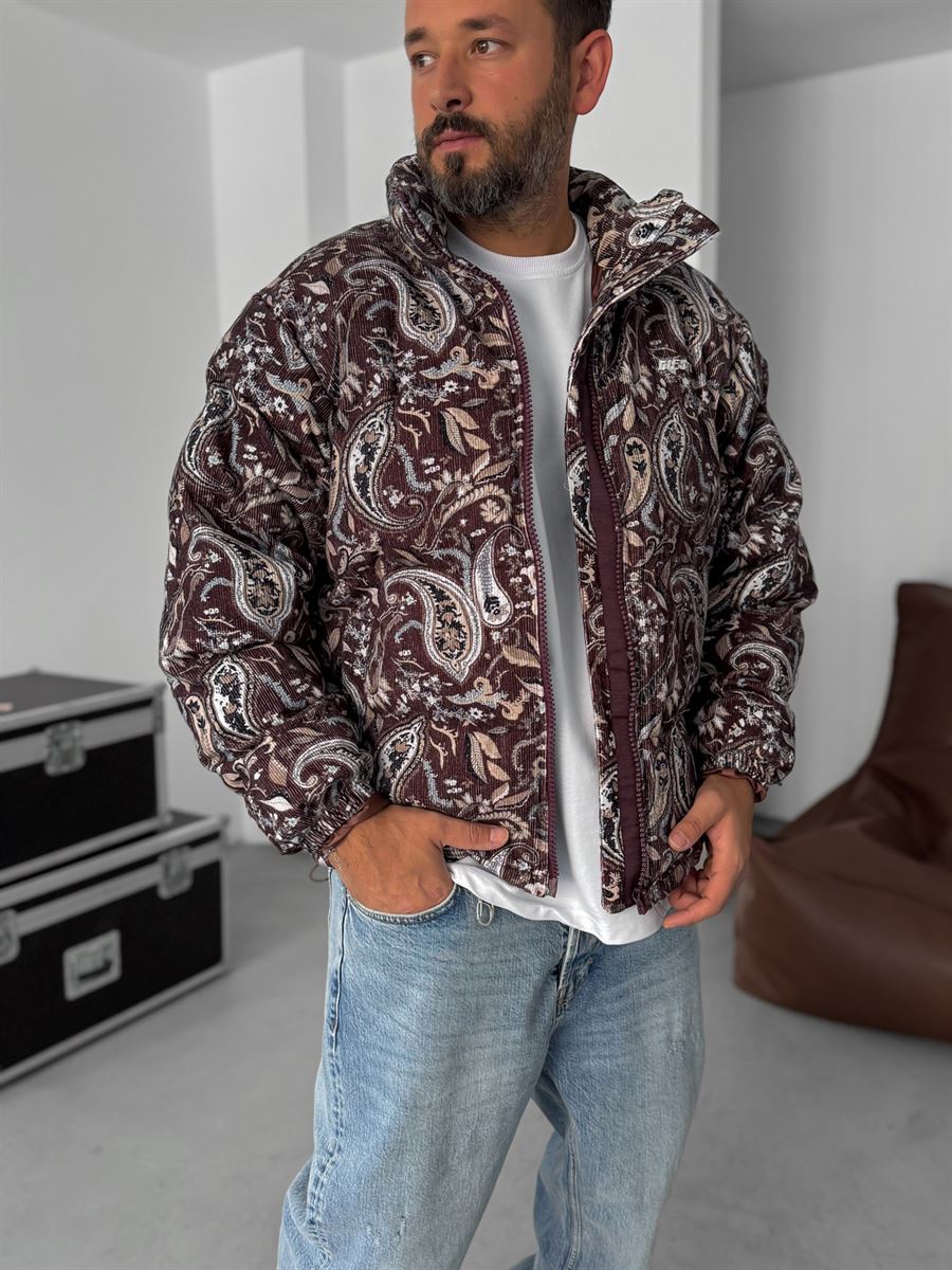 Patterned Corduroy Jacket