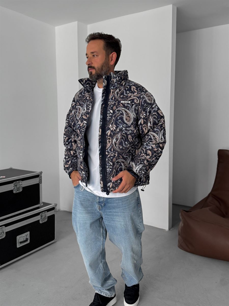 Patterned Corduroy Jacket