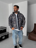 Patterned Corduroy Jacket