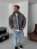 Patterned Corduroy Jacket