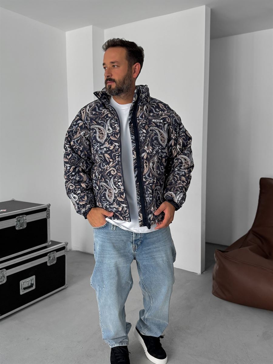 Patterned Corduroy Jacket