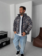 Patterned Corduroy Jacket