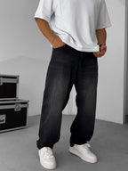 Washed Baggy Jean