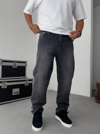 Stonewashed Baggy Jean