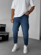 Snow Washed Boyfriend Jean