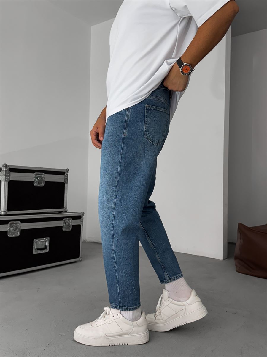 Washed Boyfriend Jean