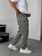 Aged Look Boyfriend Jean