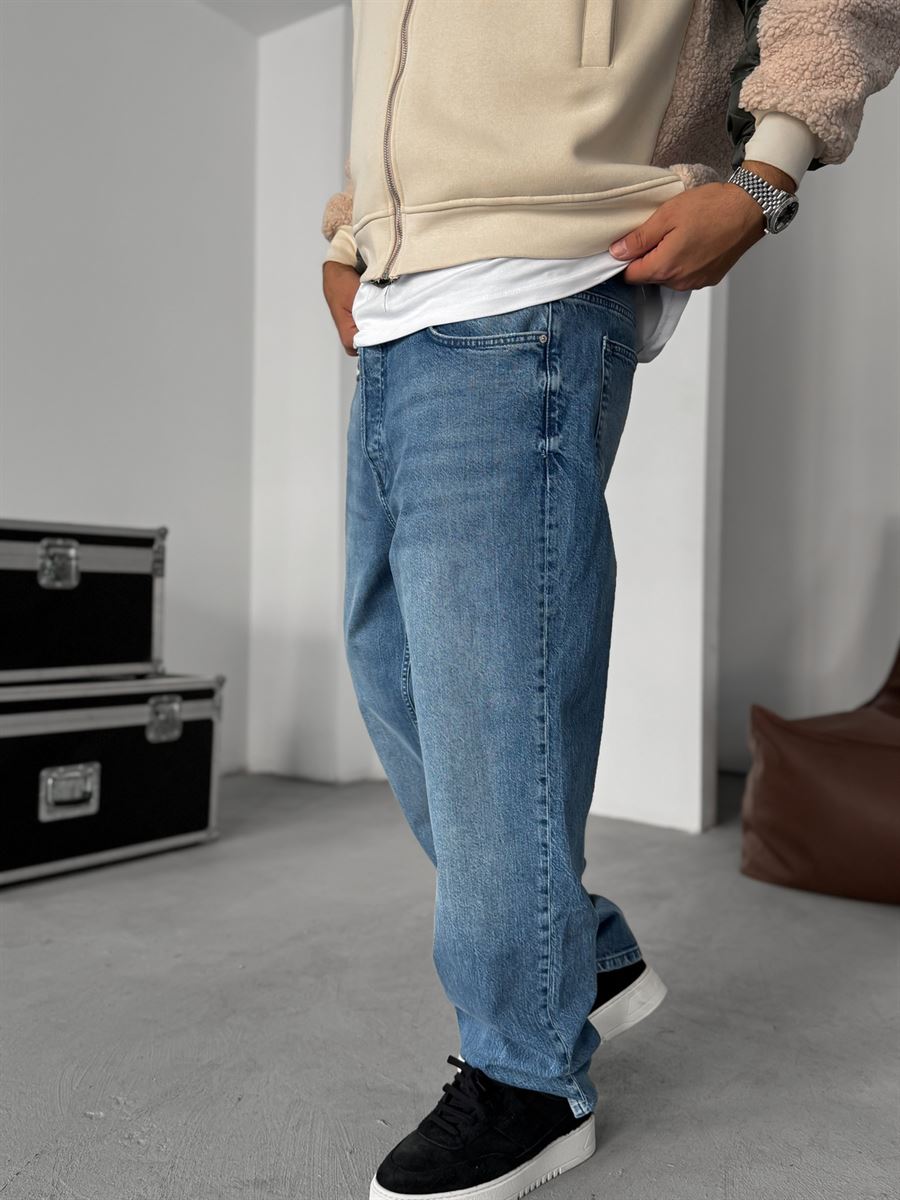 Washed Baggy Jean