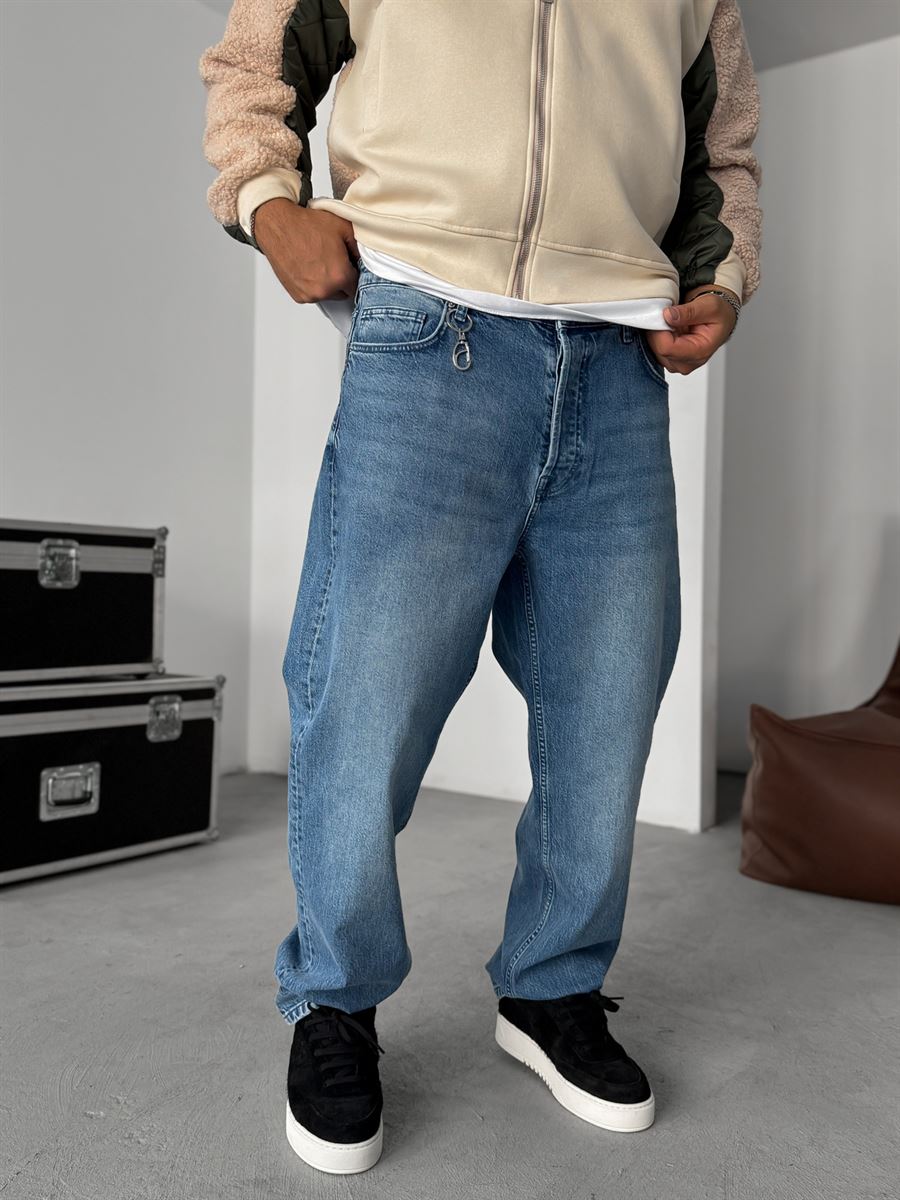 Washed Baggy Jean