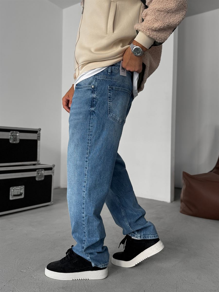 Washed Baggy Jean
