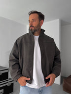 Bomber Leather Jacket