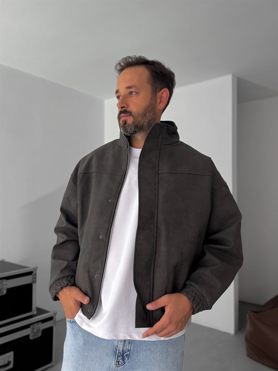 Bomber Leather Jacket