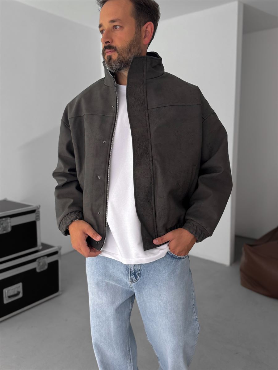 Bomber Leather Jacket