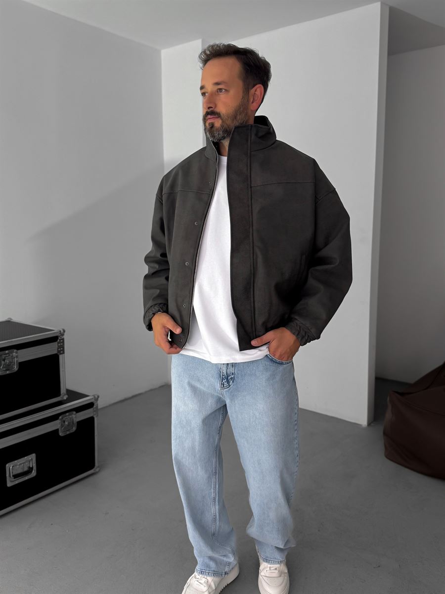 Bomber Leather Jacket