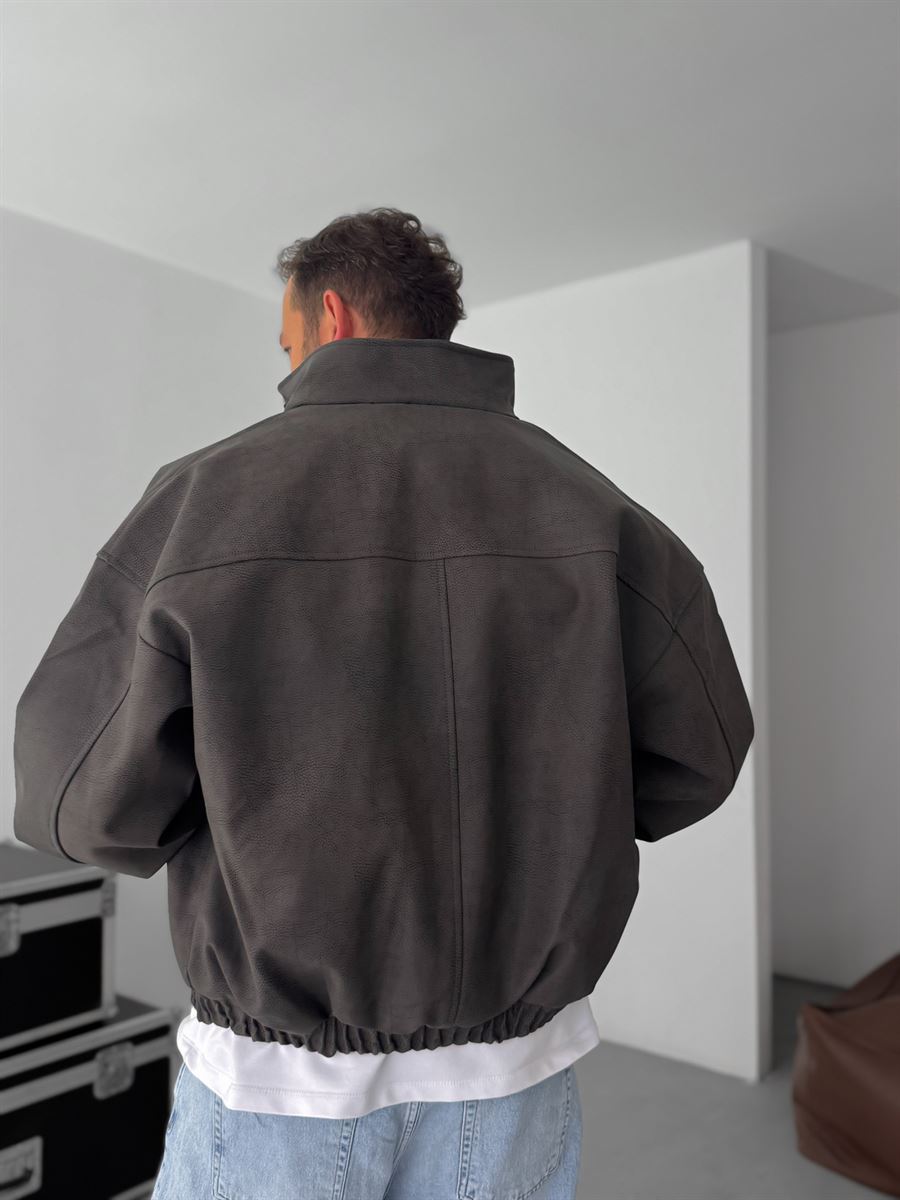 Bomber Leather Jacket