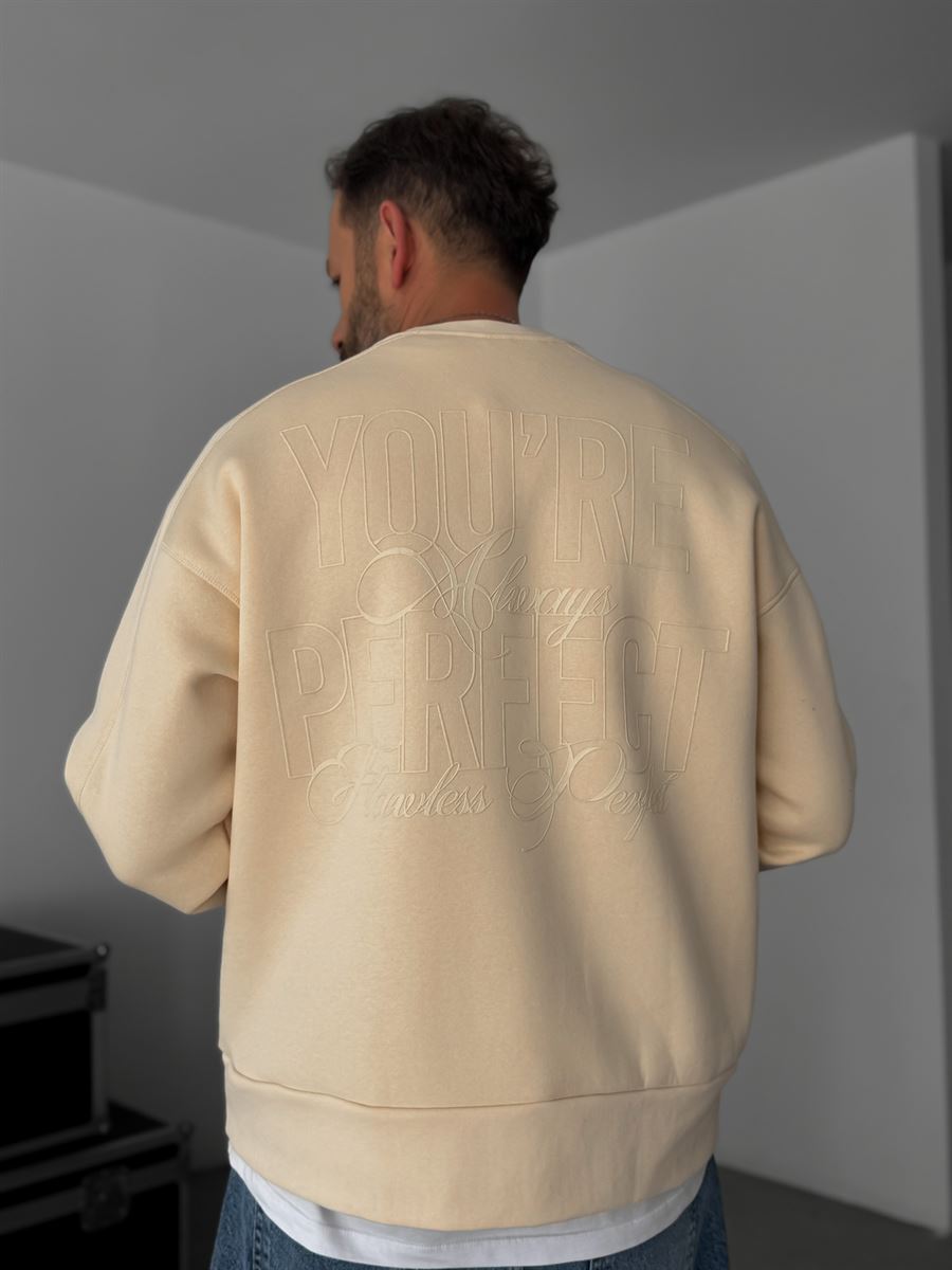Perfect Embossed Sweatshirt