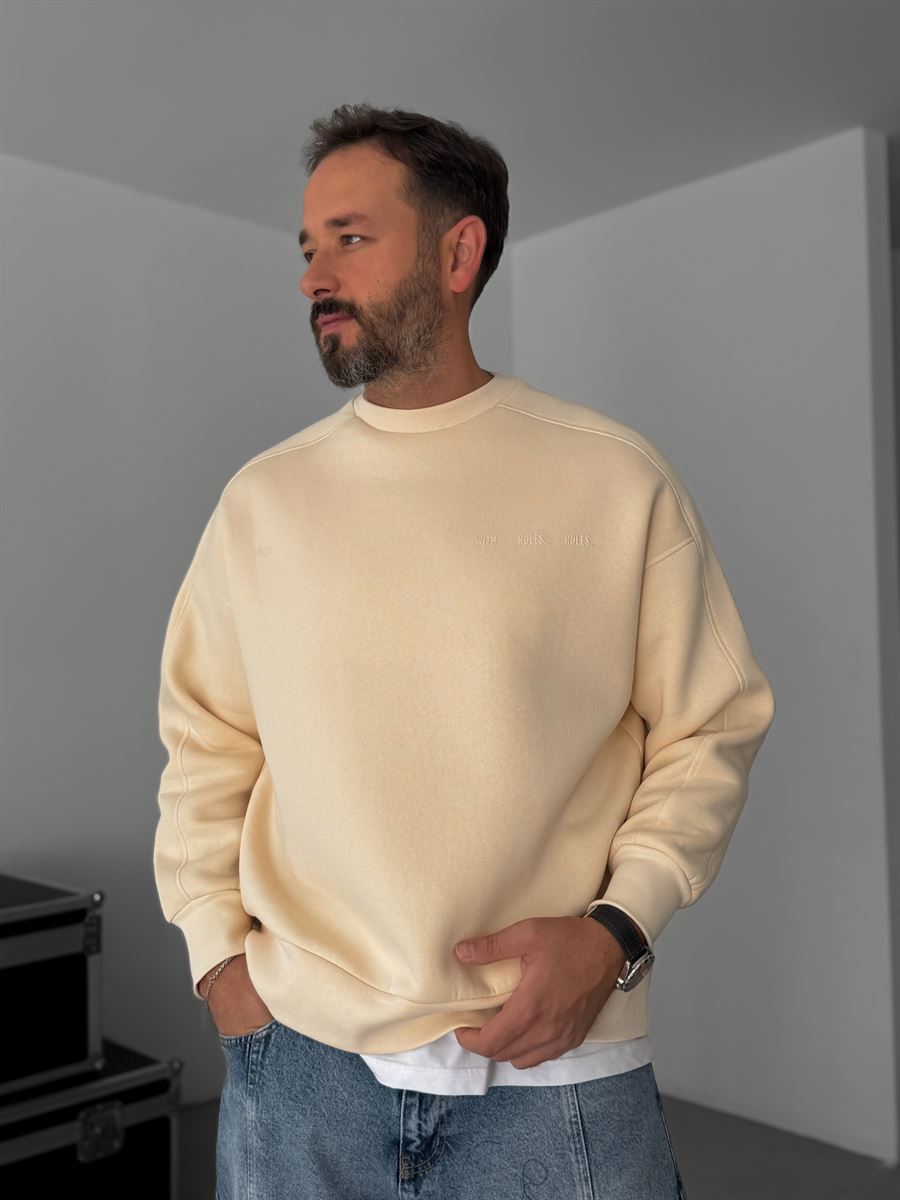 Perfect Embossed Sweatshirt