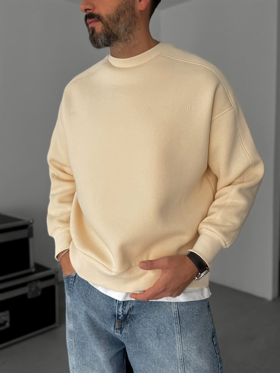 Perfect Embossed Sweatshirt