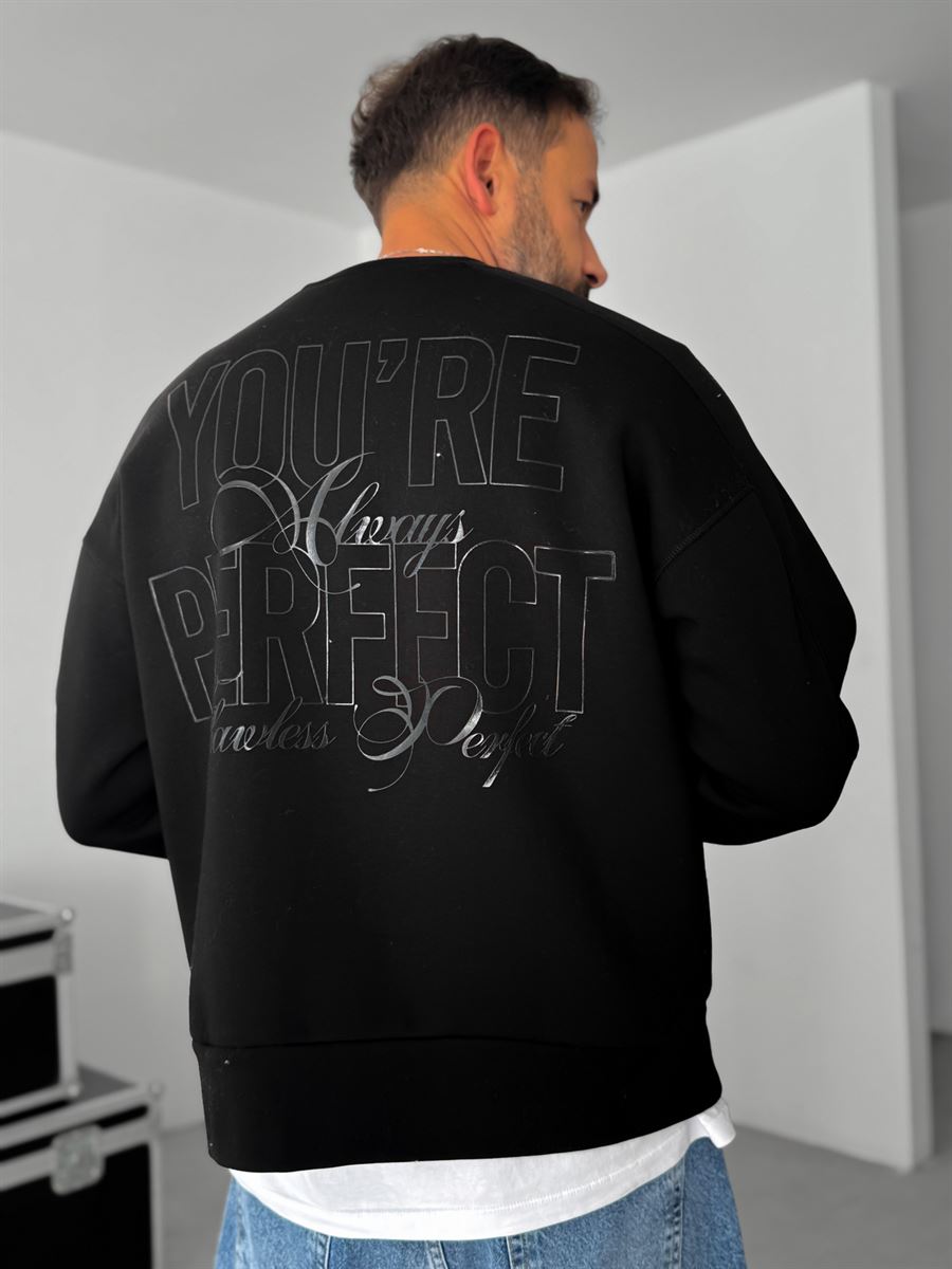 Perfect Embossed Sweatshirt