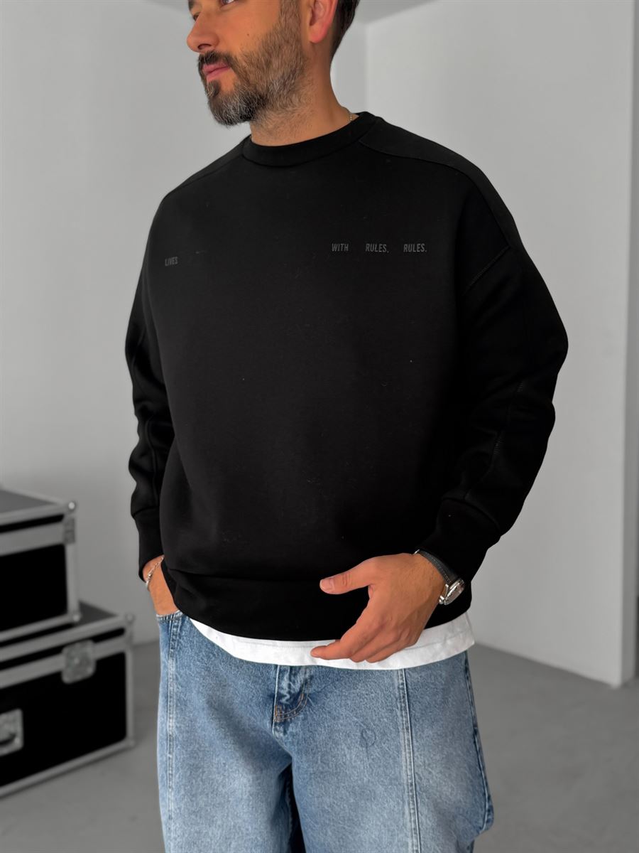 Perfect Embossed Sweatshirt