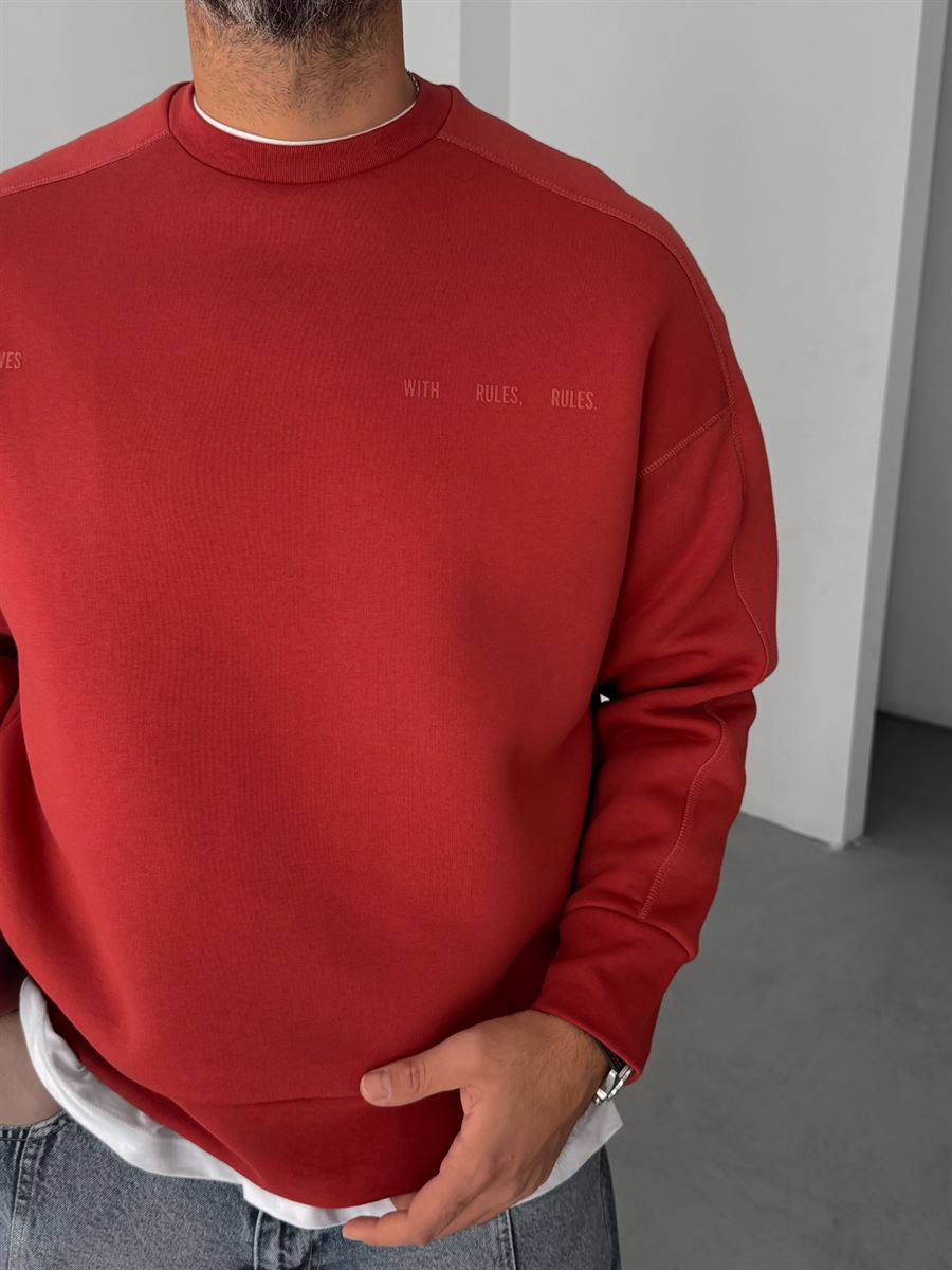 Perfect Embossed Sweatshirt