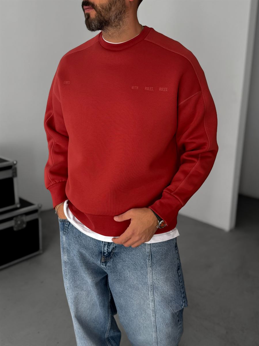 Perfect Embossed Sweatshirt