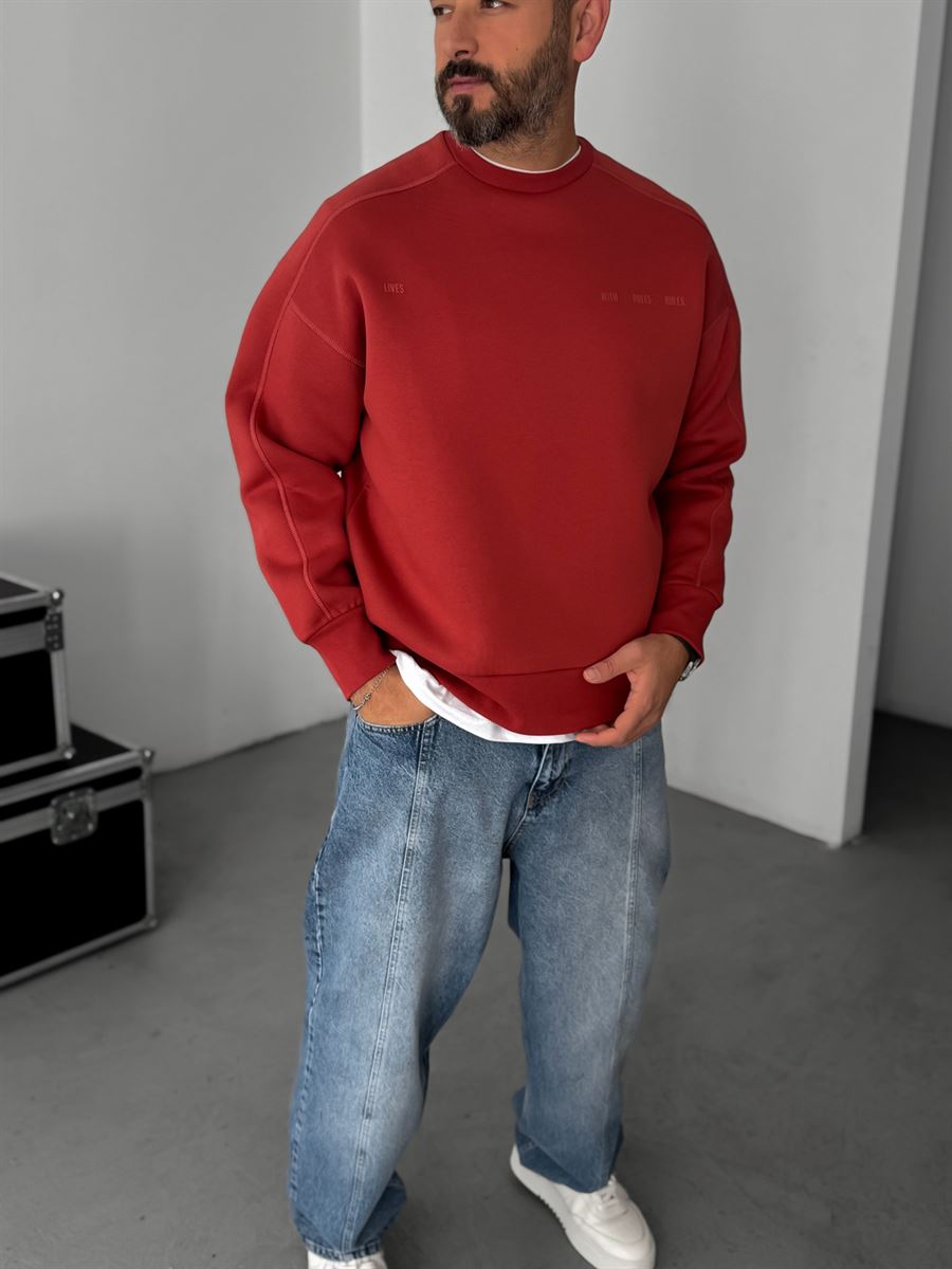 Perfect Embossed Sweatshirt
