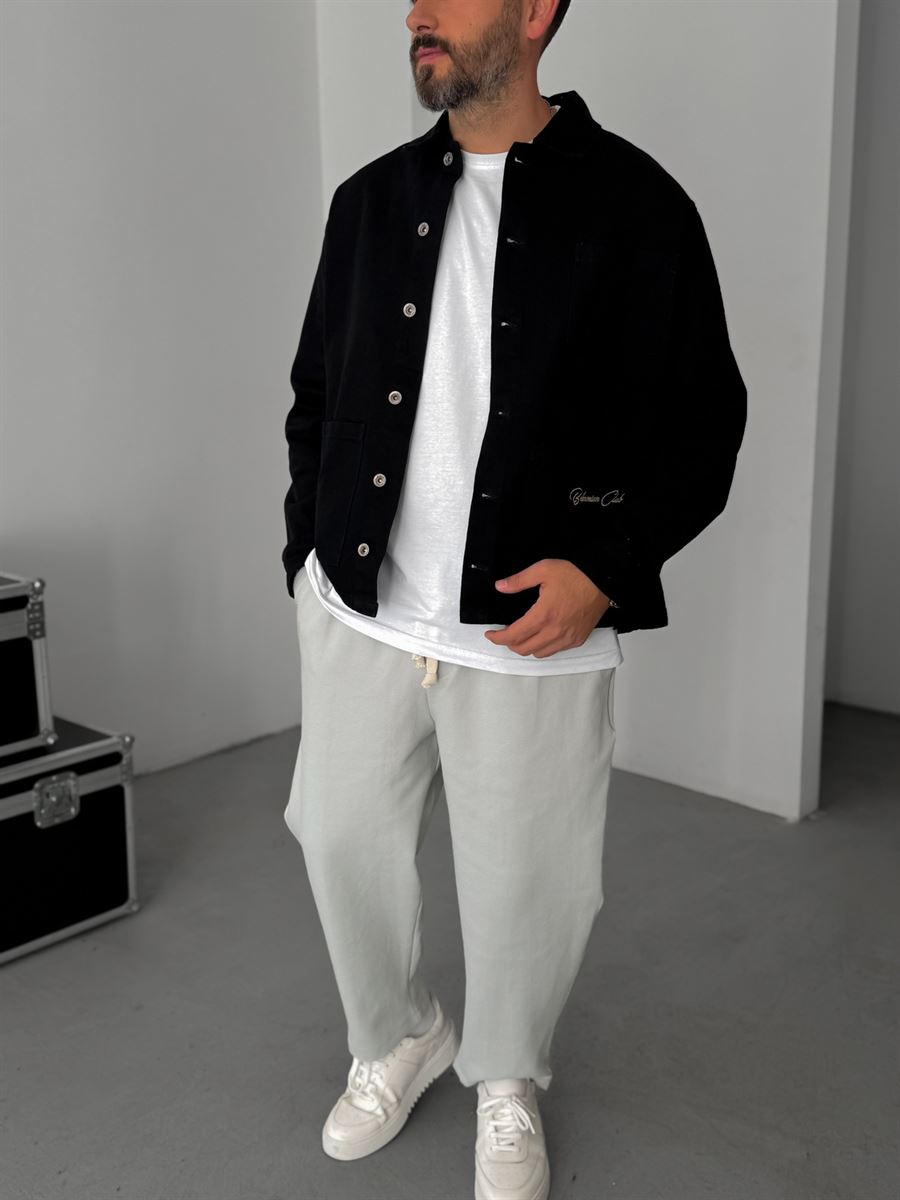 Back Embroidered Denim Jacket