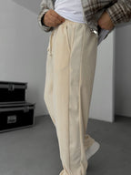 Patchwork Corduroy Pants