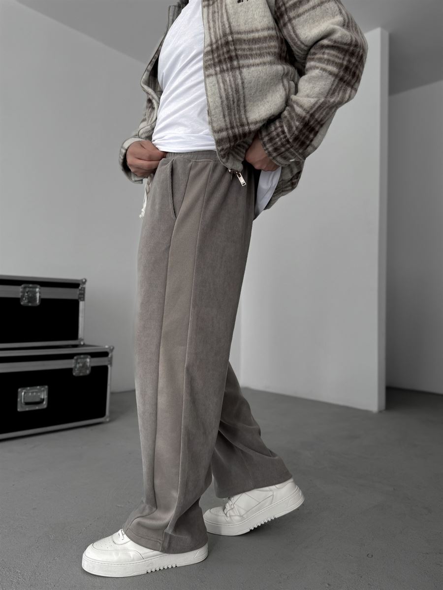 Patchwork Corduroy Pants