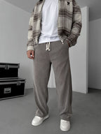 Patchwork Corduroy Pants