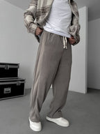 Patchwork Corduroy Pants