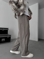Patchwork Corduroy Pants